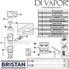 Bristan Java Single Flow Sink Mixer Lever Tap Spares